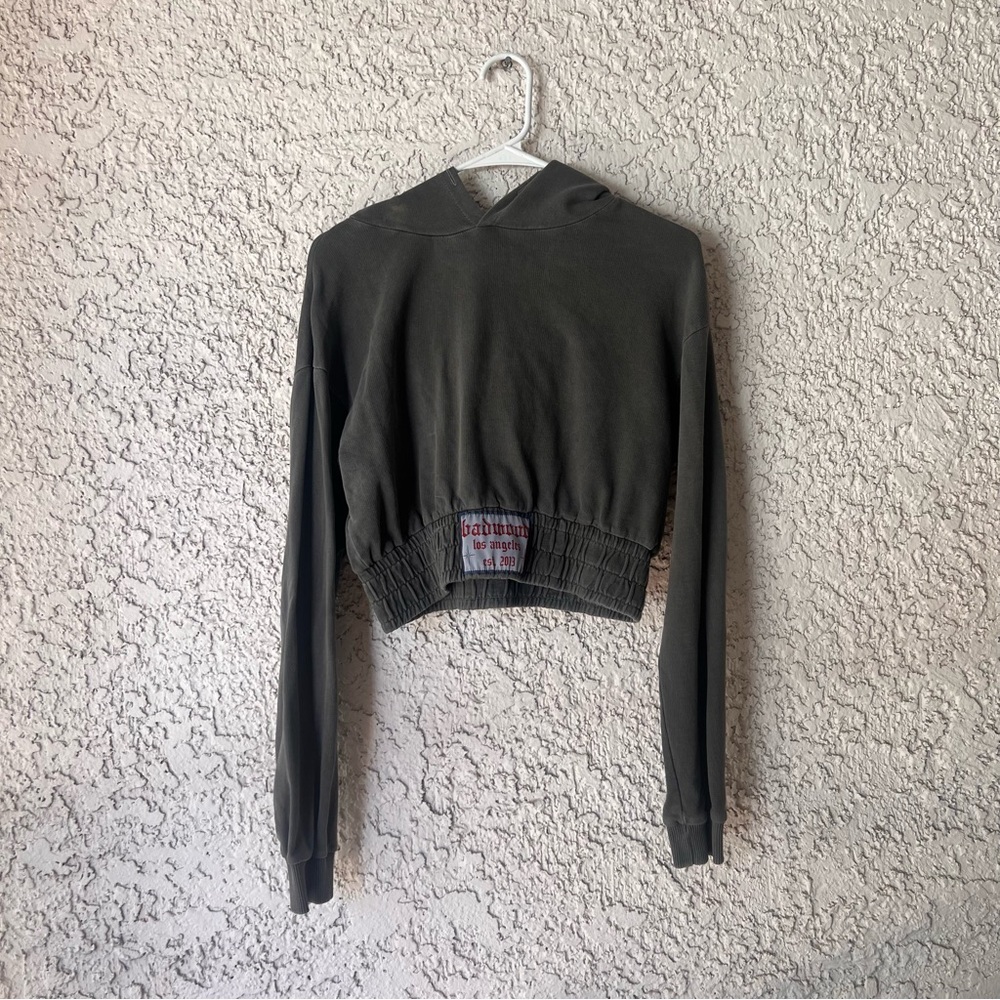 Badwood Crop Sweatshirt